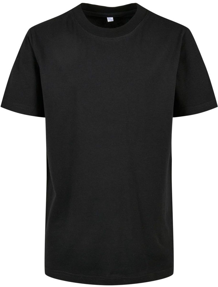 Build your Brand Kids´ Organic Basic Tee BY186 - Black - 110/116
