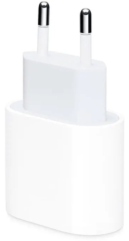 Apple 20W Power adapter - USB-C aansluiting - Snellader iPhone - Wit