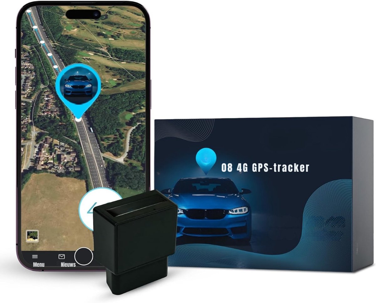 REN® GPS Tracker auto - GPS Tracker - GPS Trackers - Zwart - 3cm x 3cm x 5cm