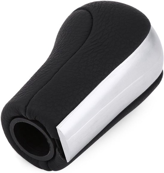 Schakelknop 5 Versnellingen - Versnellingspook Adapter - Comfortabel Rijden - Ergonomisch Design - 80 x 50 mm - Zwart/Zilver van Merkloos — afbeelding 5