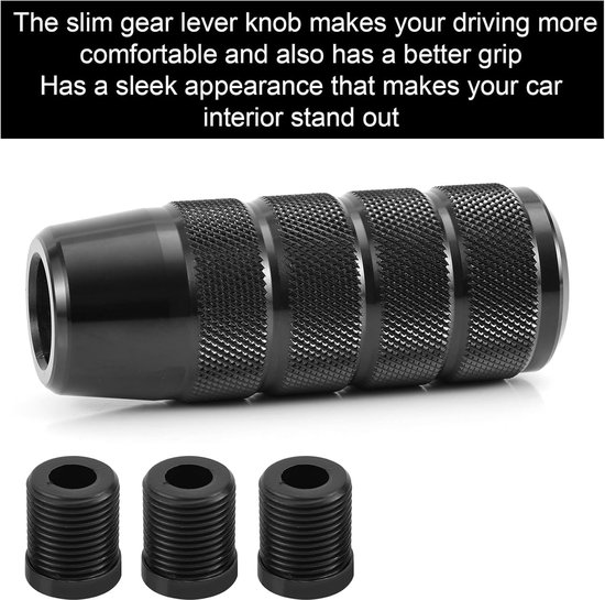 Universele Auto Shifter met Rubberen Huls - Gewogen Versnellingspook Handmatige Knoppen voor Vrachtwagens, Bussen en SUV's van universele — afbeelding 5
