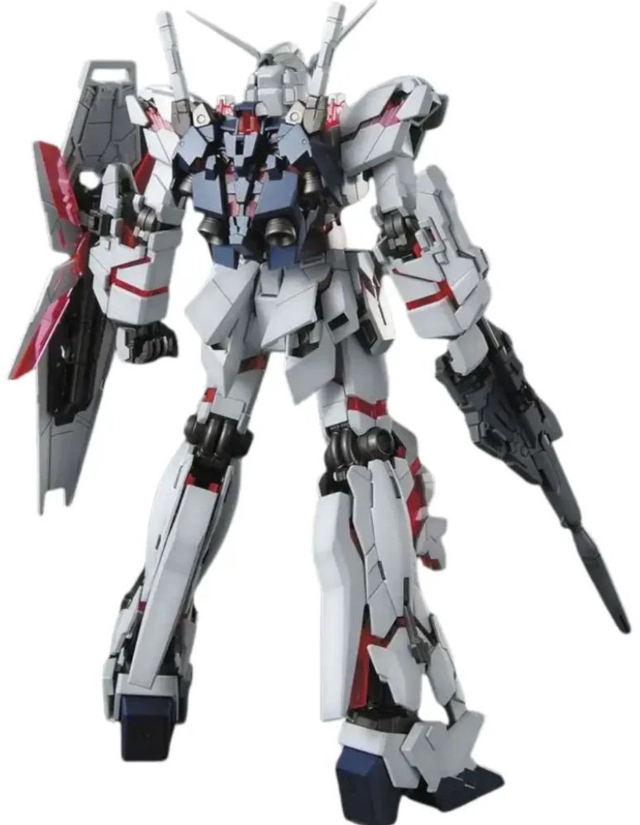 Gundam MG 1/100 RX-0 Unicorn Full Psycho Frame Prototype | Mecha Samurai | Robot technic modelbouw | Transformers speelgoed Classic Creator STEM bouwpakket | Expert technisch bouwpakket voor volwassenen (niet compatibel met Revell / lego ) — afbeelding 6