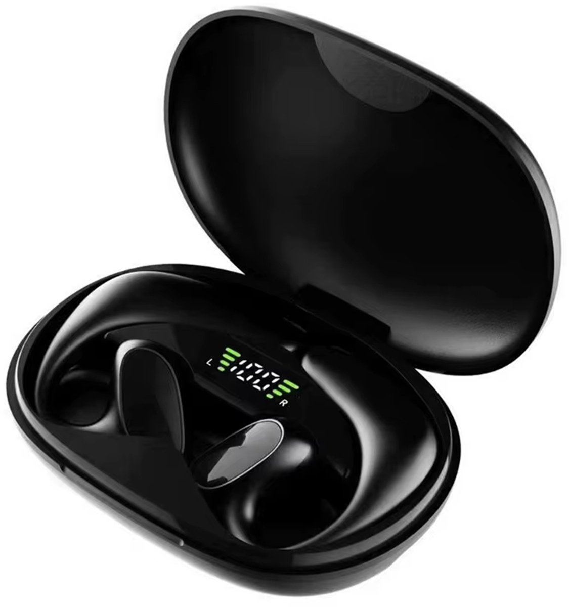 Draadloze Vertaal Oordopjes met Real-Time Spraakvertaling – 144 Talen – Bluetooth 5.1 – Slimme Oortjes voor Reizen, Werk & Taalstudie
