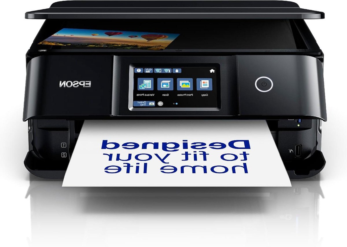 Multifunctionele Printer - Fotoprinter Scanner - Foto's Printen - Dubbelzijdig Printen - A4 formaat - Zwart