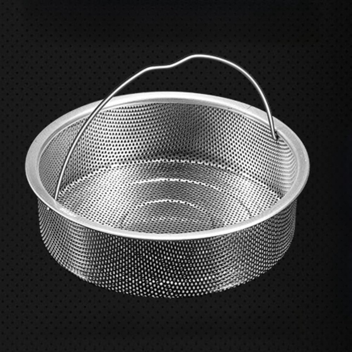 Stoommand RVS - Keukenmand Stomer - Gezond Koken - Gelijkmatige Stoom - 20 cm - Zilver