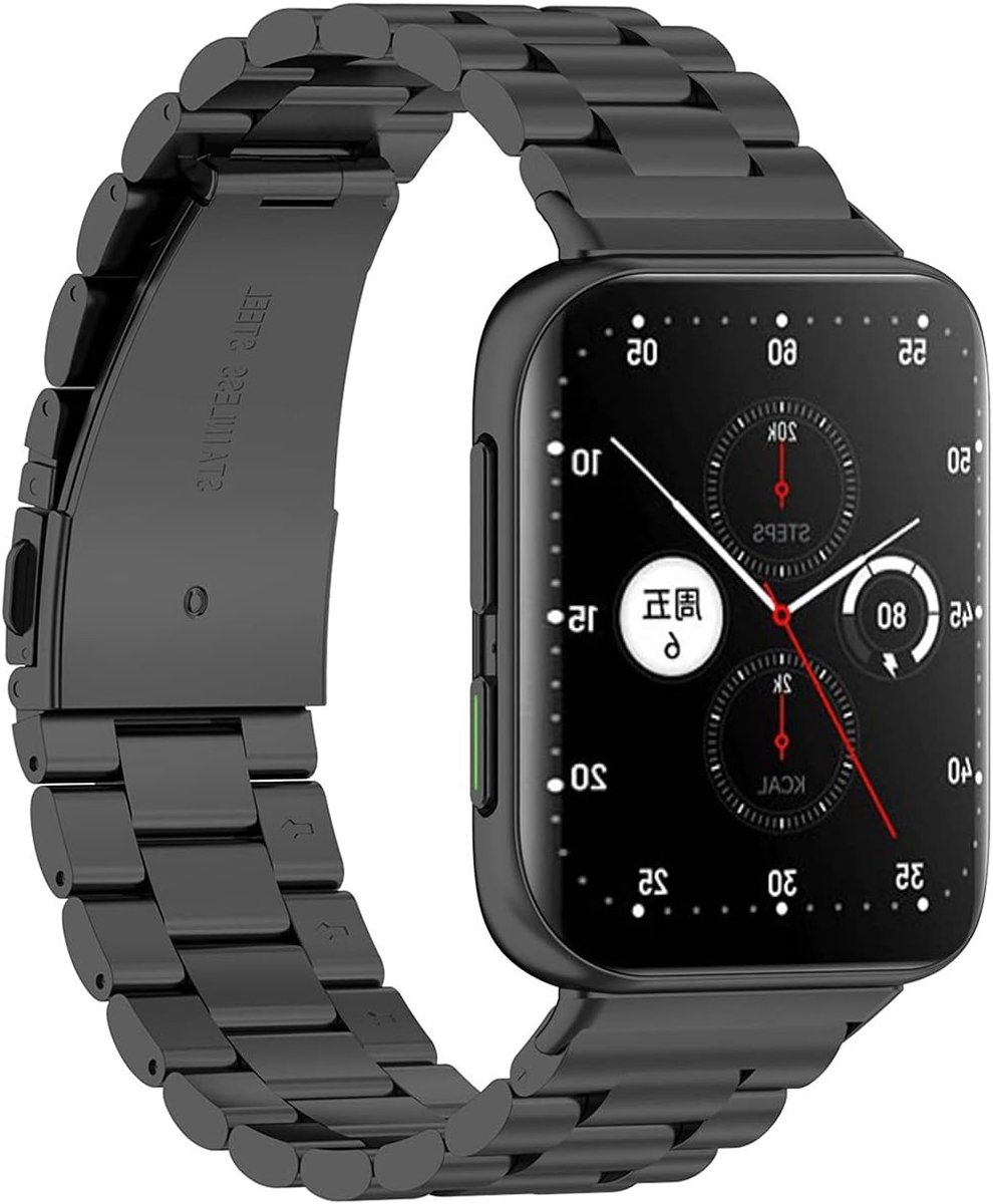 RVS Horlogeband voor 42mm Smartwatch - Duurzaam, Verstelbaar en Comfortabel Strap