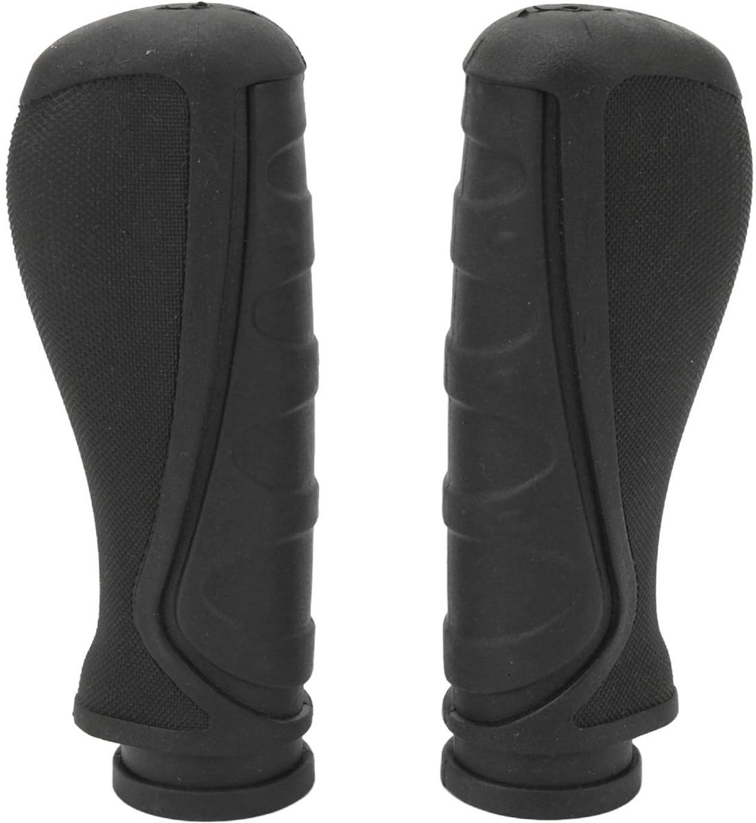 Dailygoods - Scooterstuurgreepafdekking - Schokabsorberend - Ergonomisch ontwerp - Zwart - Antislip - Comfortabele ritten voor unisex volwassenen