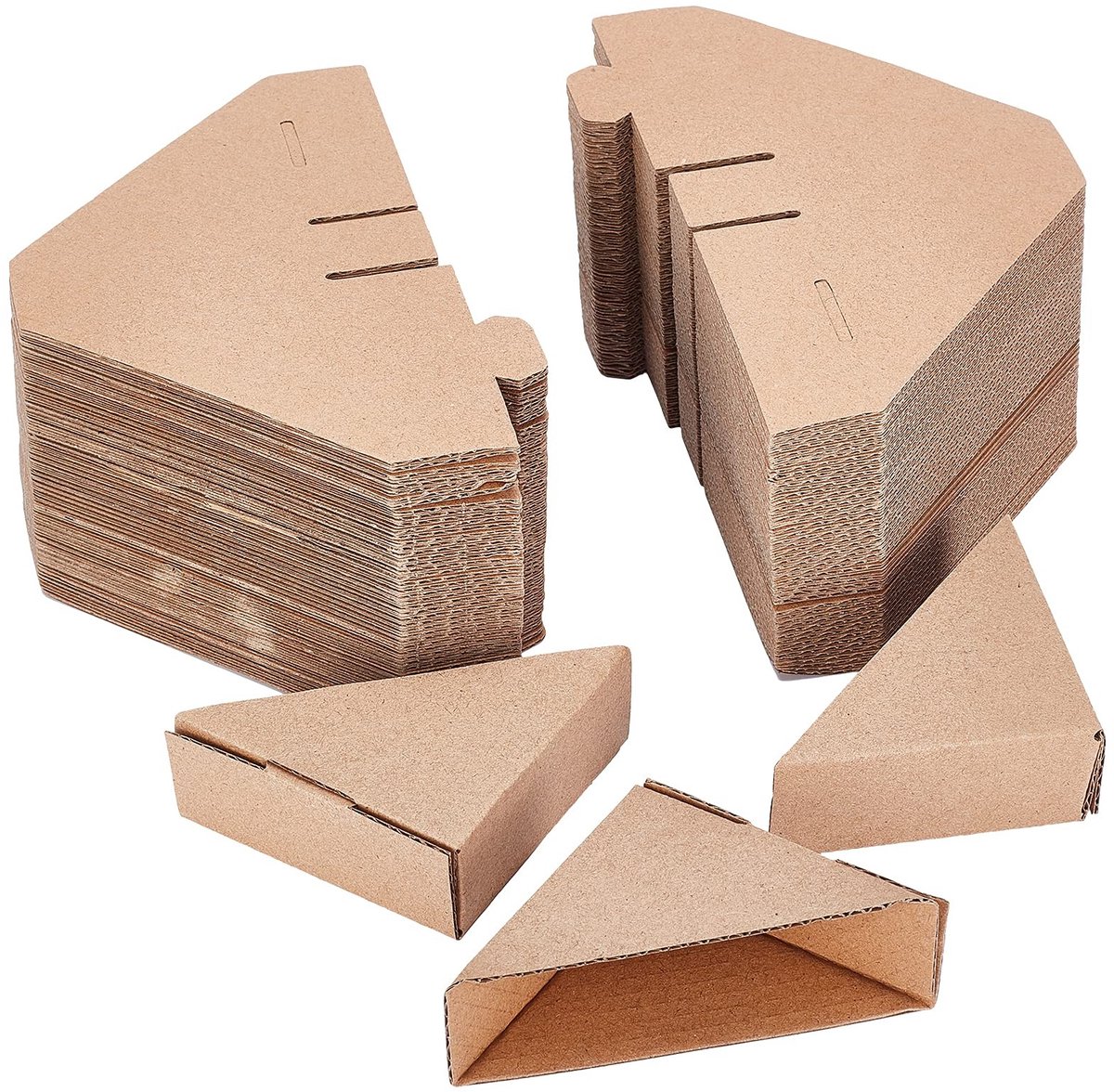 Jhubersproducts - Kartonnen Hoekbeschermers - Verzendbescherming - Versterkt - Bruin - Verhuisbescherming - Voor Kunstwerken - 100 Stuks