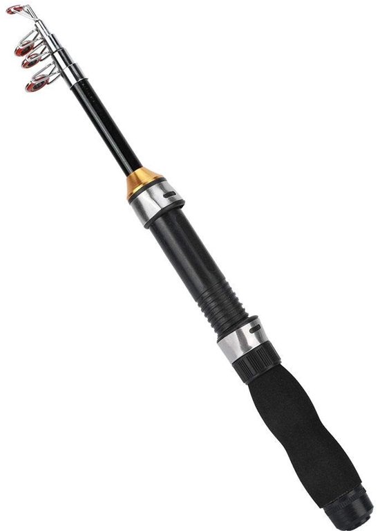 Jhubersproducts - Hengel voor Zeevisserij - Telescopische Hengel - Draagbaar en Compact - Geschikt voor Zoet- en Zeewater - Ideaal voor Reizen - Perfe — afbeelding 2