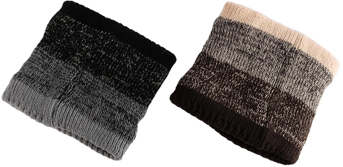 Vlemico - Warme Fleece Halsdoek - Multifunctioneel - Wit - Gezichtsmasker - Perfect voor Skiën Fietsen en Motorrijden - Geschikt voor Dames en Heren