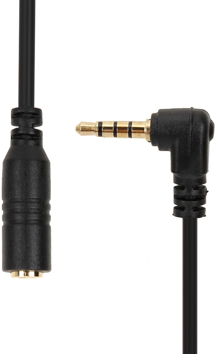 Dailygoods - TRS naar TRRS Adapterkabel voor Hoofdtelefoon en Microfoon