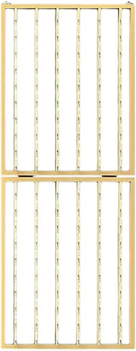 Haar Vlechtrek - Organizer Draad - Haar Styling - Ruimtebesparend Ontwerp - 41x33x6.5cm - Beige