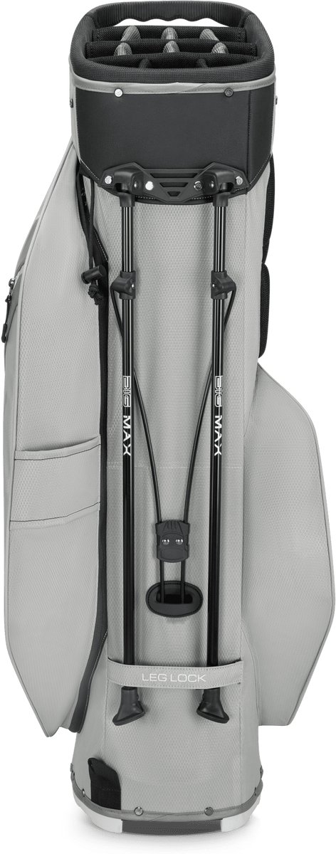 Big Max Dri Lite Hybrid Tour 2 - Waterwerende Golftas - Standbag - Zilver van Merkloos — afbeelding 3