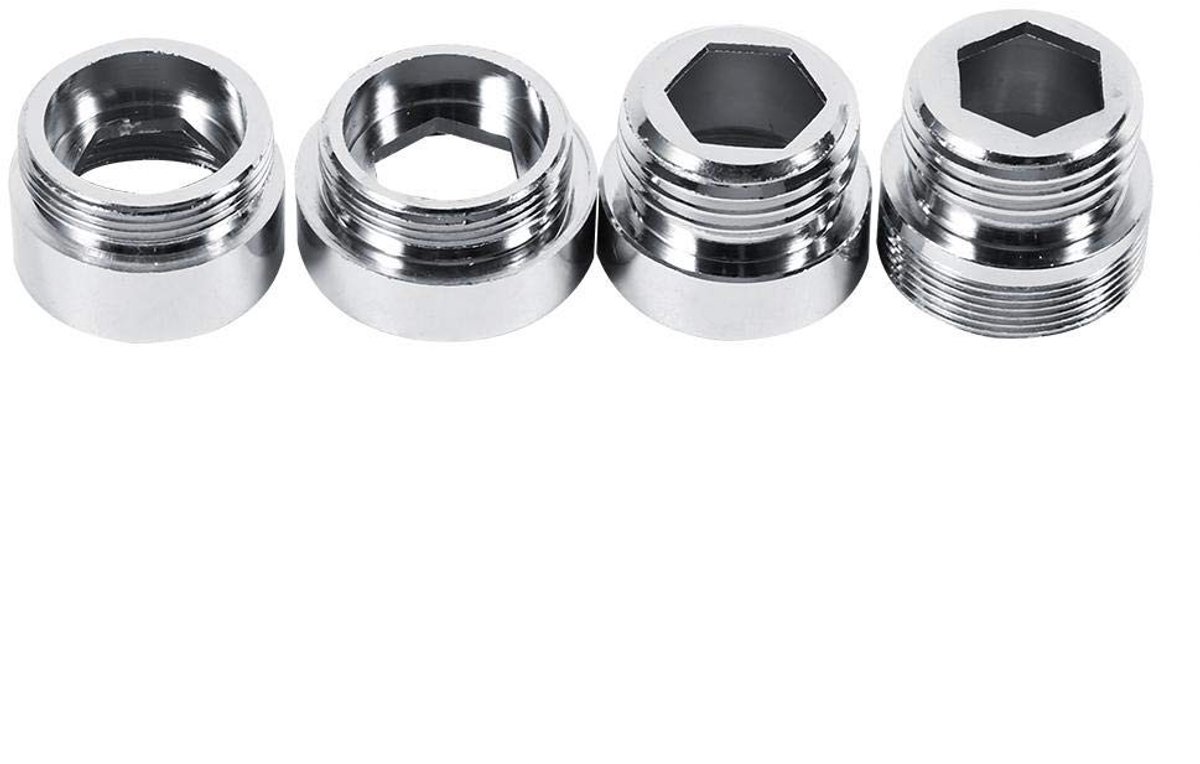 Dailygoods - Waterzuiveraar Adapter - Keuken Accessoires - Hoogwaardig Koper - 22mm 24mm - M24x1 Draad - Voor Kraanbeluchters - Duurzaam