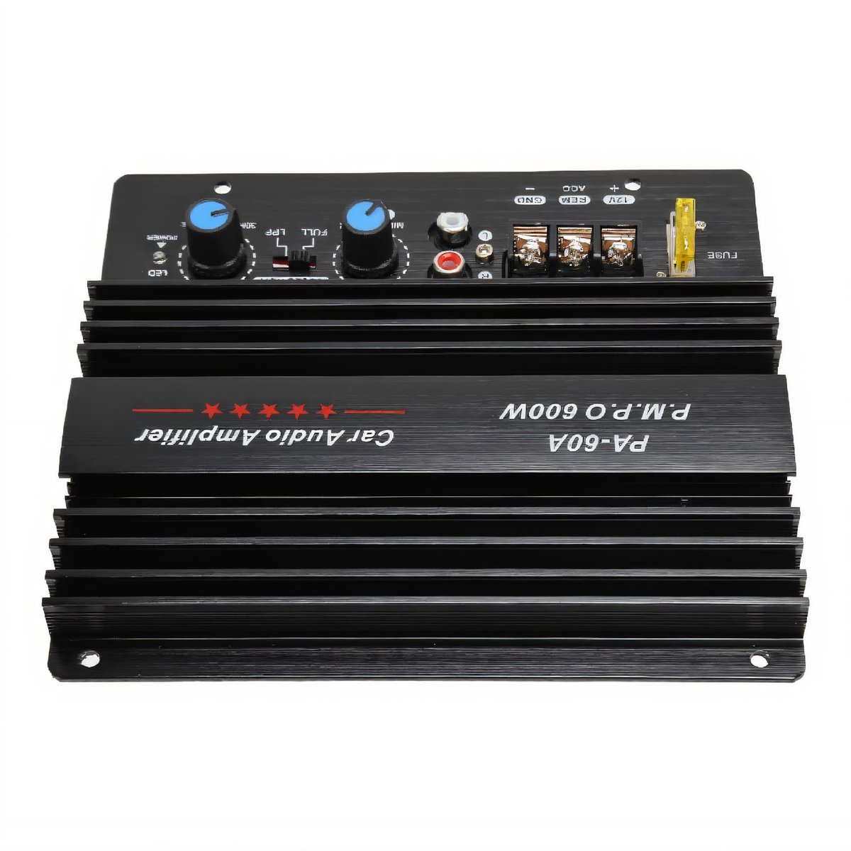 Elzusha - 600W Car Audio Amplifier - Krachtige Bassubwoofer - Ideaal voor Auto's - Subwoofer Amp Board - Hoge Geluidskwaliteit voor Muziekliefhebbe...
