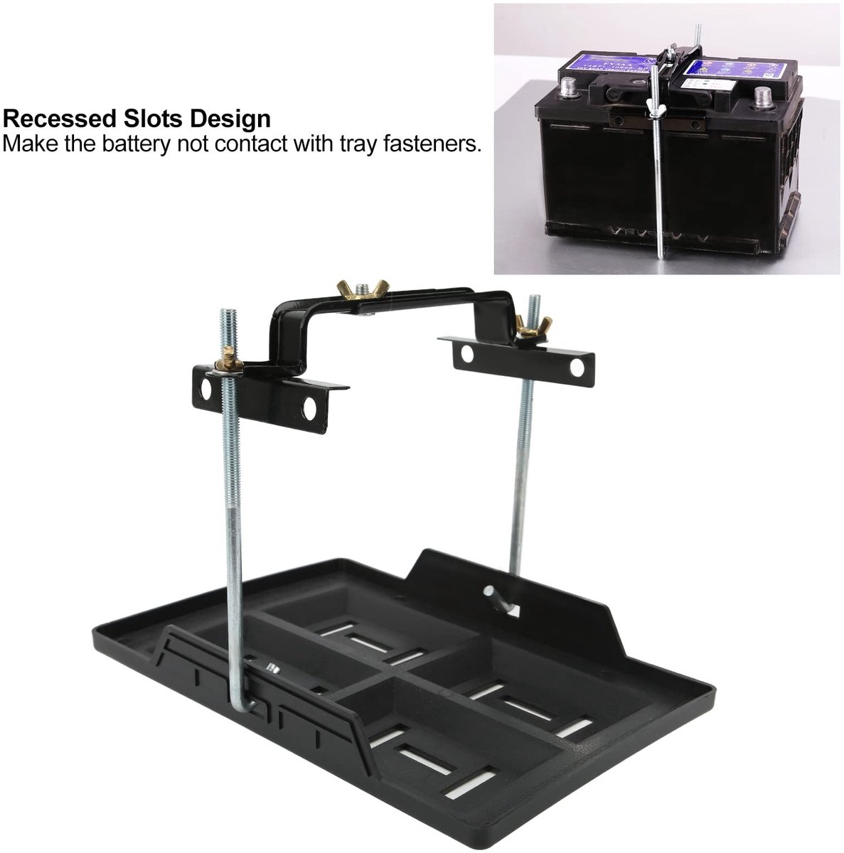 Dailygoods - Batterijen Houder Set - Universele Batterij Tray - Verstelbare Beugels - Geschikt voor 27 30 31 Series - Duurzaam materiaal - Ideaal voor