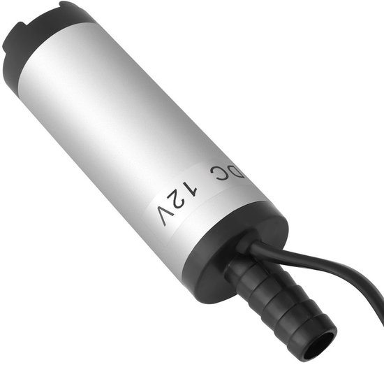 VT Goods - Rvs Waterpomp - Elektrische Diesel Pomp - Submersible Water Pump - 12V - Kerosine Pomp - Voor Agrarisch Gebruik - Staal van Merkloos — afbeelding 4