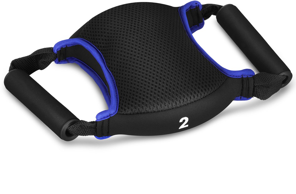 Spokey SANDI Oefentas - 2 kg - met handgrepen