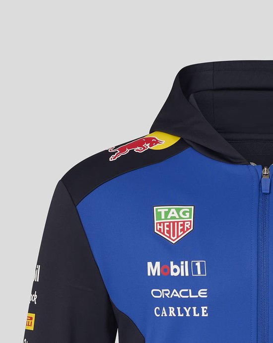 Red Bull Racing Teamline Hoody met Rits 2026 XS - Max Verstappen - Isack Hadjar van Red Bull Racing — afbeelding 4