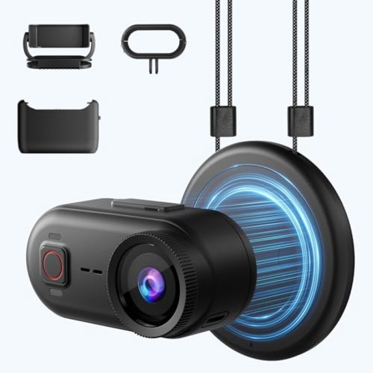 Draagbare Mini Body Camera 4K Actiecam Draadloos Magnetische Bevestiging