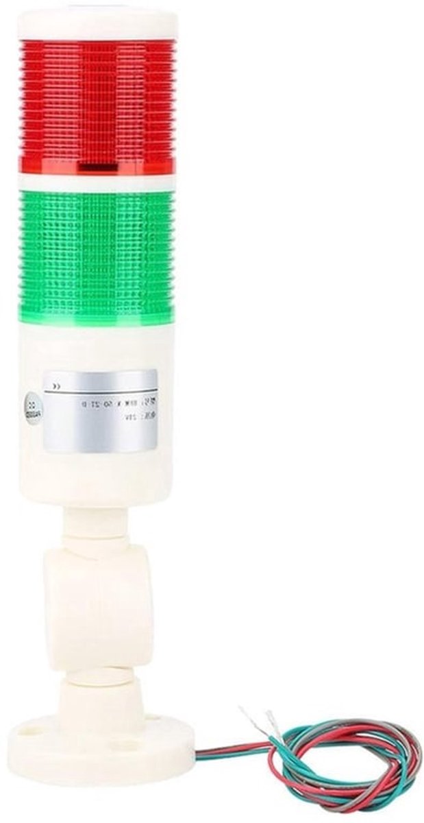 DC 24V Machine LED Rood en Groen Tweekleurig Indicatielampje voor Buitentechniek