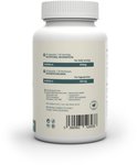 Achterkant van de Naturecan Urolithin A pot met voedingsinformatie en lotnummer.