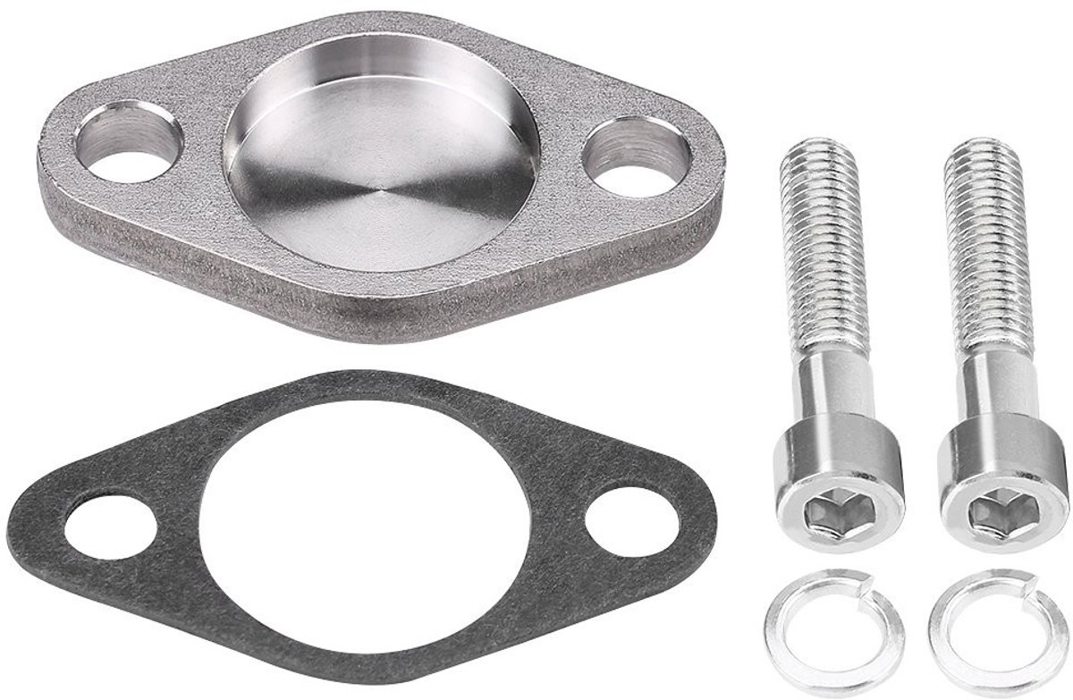 Jhubersproducts - EGR Klep Blokkering Kit - RVS met Pakking en Schroeven - Geschikt voor E53 E38 E39 E46 X5 - EGR klep blokkering - Verhoogt motorpres