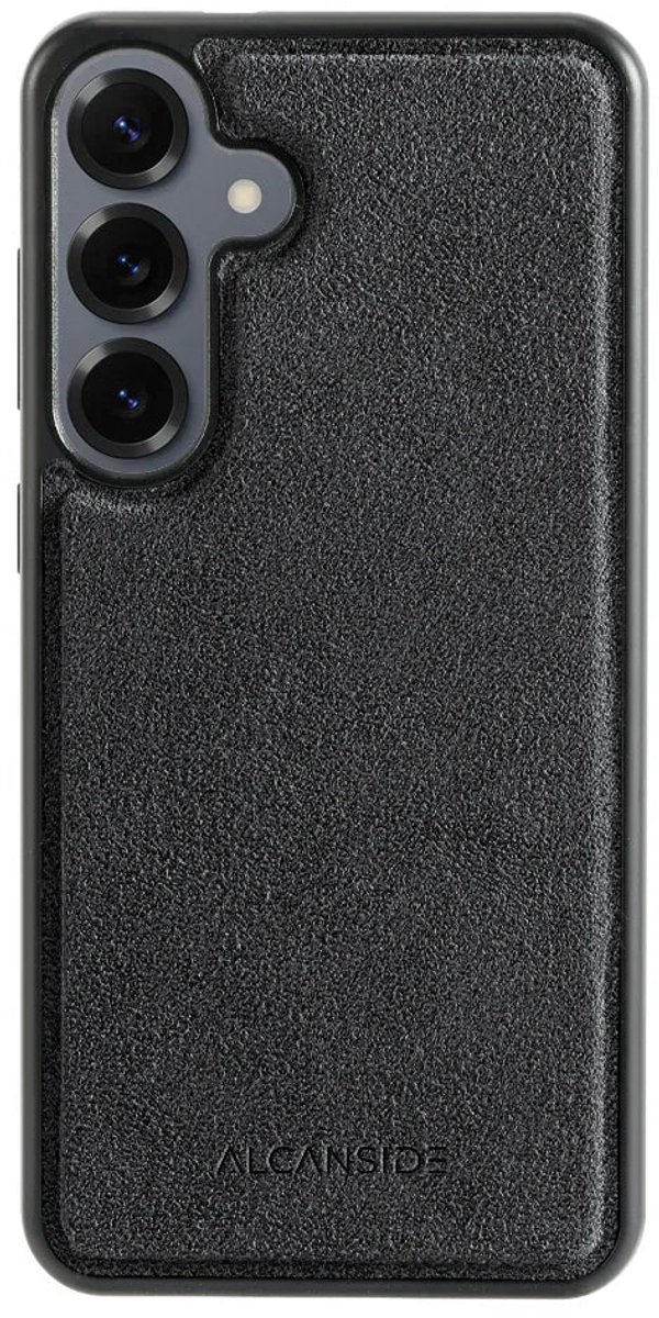 Samsung Galaxy S25 Plus - Alcantara Back Cover - Space Grey