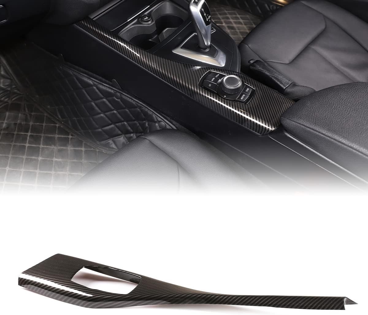 Multifunctionele Decoratie Sticker voor Interieur Console van 1 Serie F20 F21 en 2 Serie 2014-2019, Carbon Fiber Patroon, Auto Accessoires voor Stijl en Bescherming