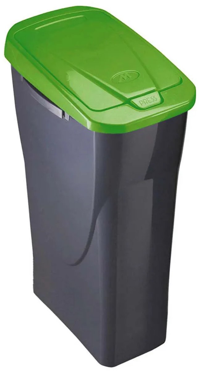 Rubbish bin Mondex Black/Green Green Plastic polypropylene 15 L