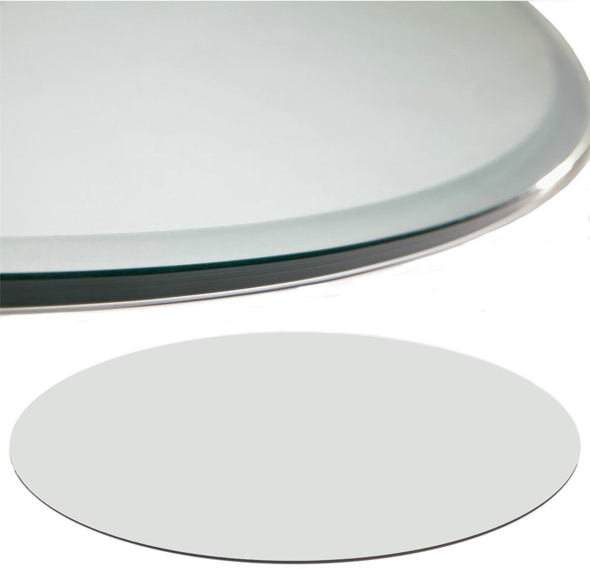 Virtubuy - Glass Plate for Stove - Spark Protection - 60 cm - Veiligheidsglas - Temperatuurbestendig - Geschikt voor Haard - Helder Glas