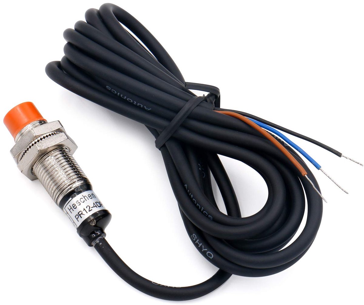 Store_7 - Inductieve nabijheidssensor - 4mm detectie - Geschikt voor automatisering - M12 rond - NO - Voor industriële toepassingen - 12-24VDC