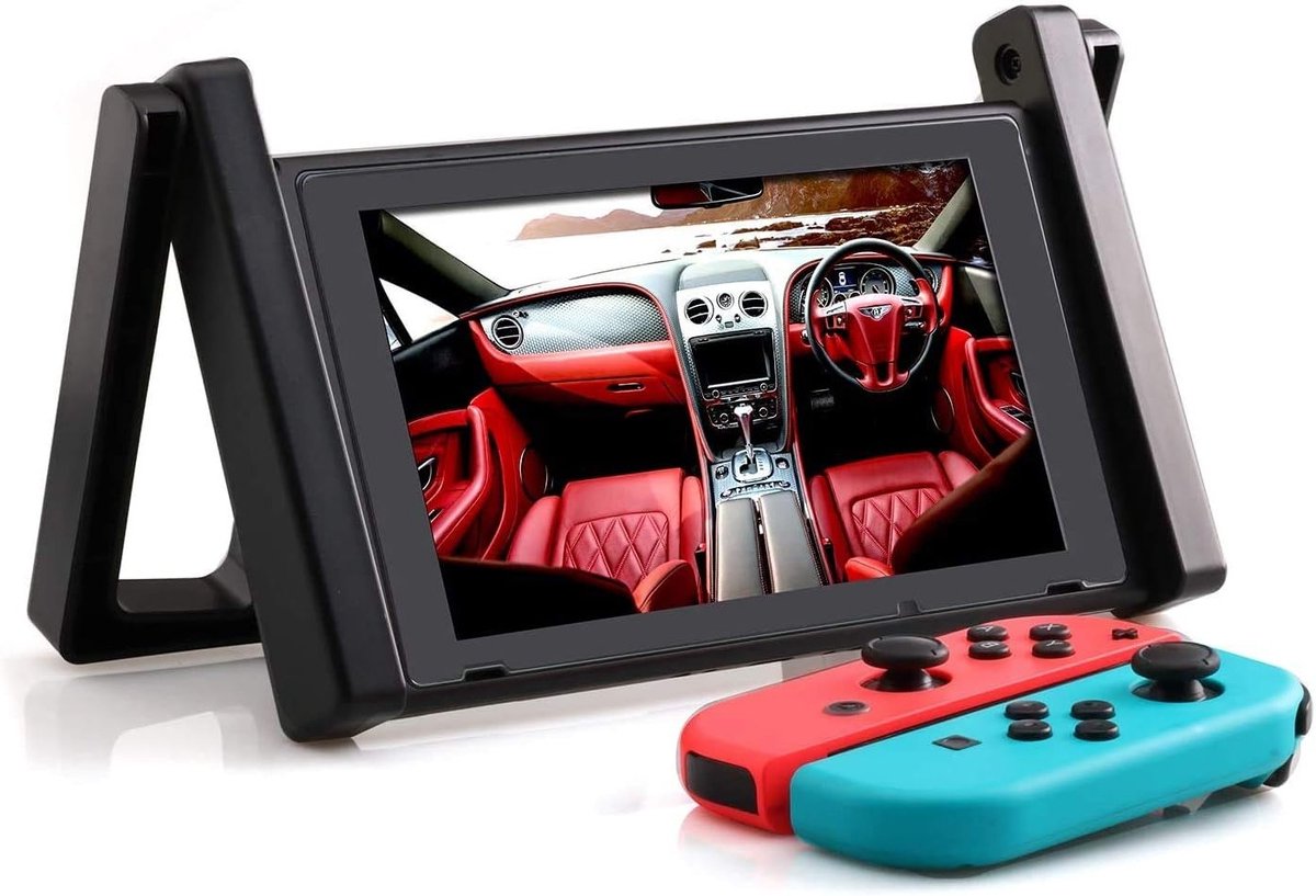 Verstelbare Houder voor Nintendo Switch - Game Accessoires, Beschermhoes en Standaard in Zwart