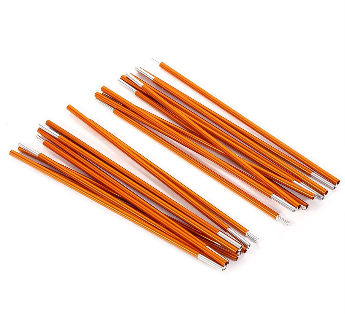Allecto - Tent Poles Replacement Set - Vervangingspalen - Lichtgewicht en duurzaam - 0.8 cm x 360 cm - Ideaal voor kamperen - Voor 2-3 personen