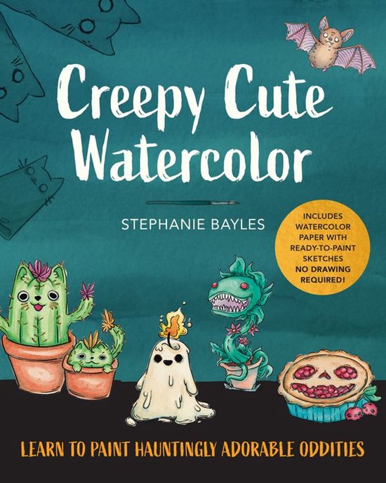 Creepy Cute Watercolor - cover
