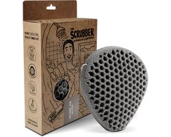Tu-Untangle Konjac Spons Volcanic Mud - Badspons met Scrubzijde - 100% Biologisch Afbreekbaar Douche Spons