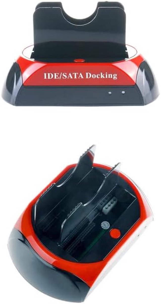 Harde Schijf Docking Station - Externe Lezer - Data Overzetten - Dubbele Interface - 2.5/3.5 Inch - Zwart — afbeelding 2