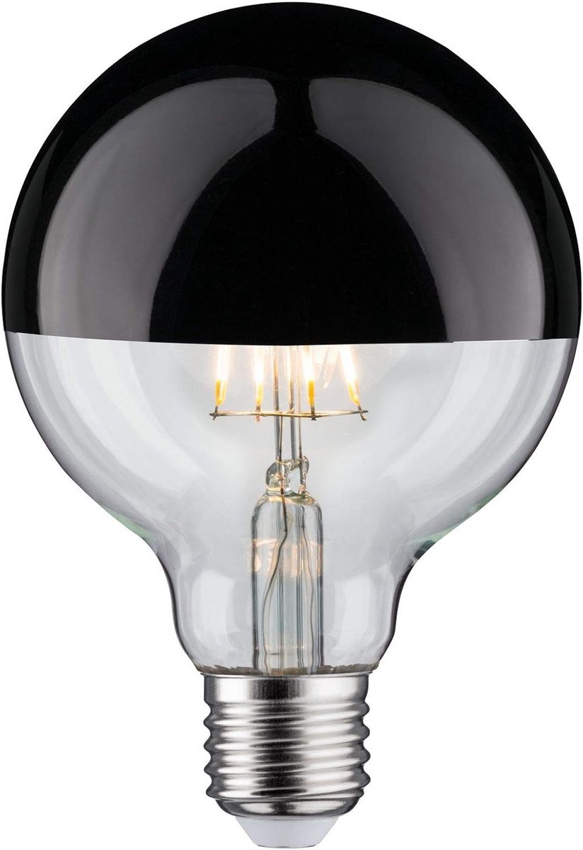 LED G95 6W E27 dimbaar 2700K warmwit kopspiegel globe lichtbron