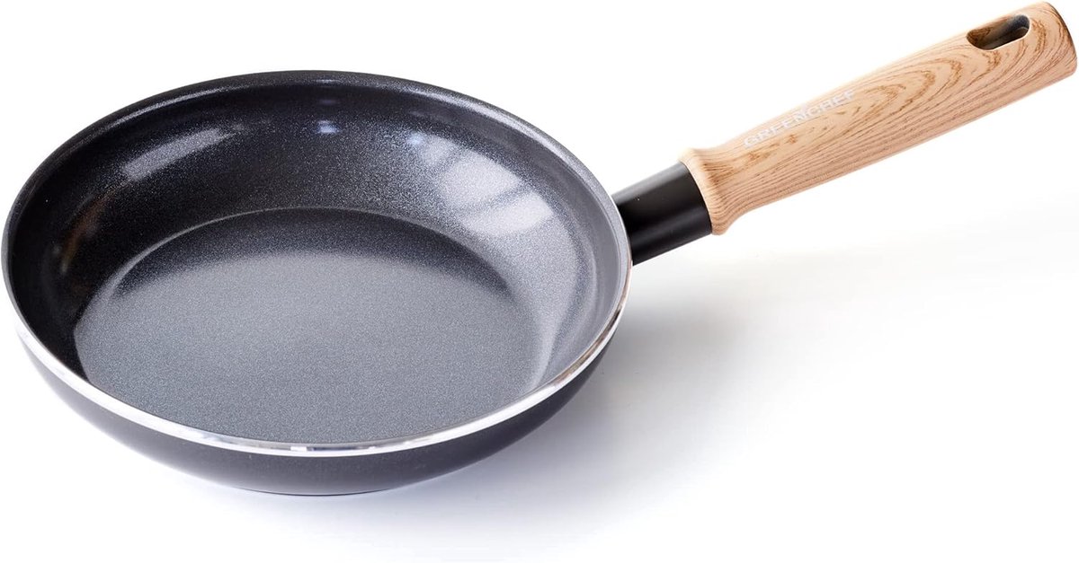 Keramische Koekenpan 20cm Antiaanbak - PFAS-Vrij & Geschikt voor Inductie