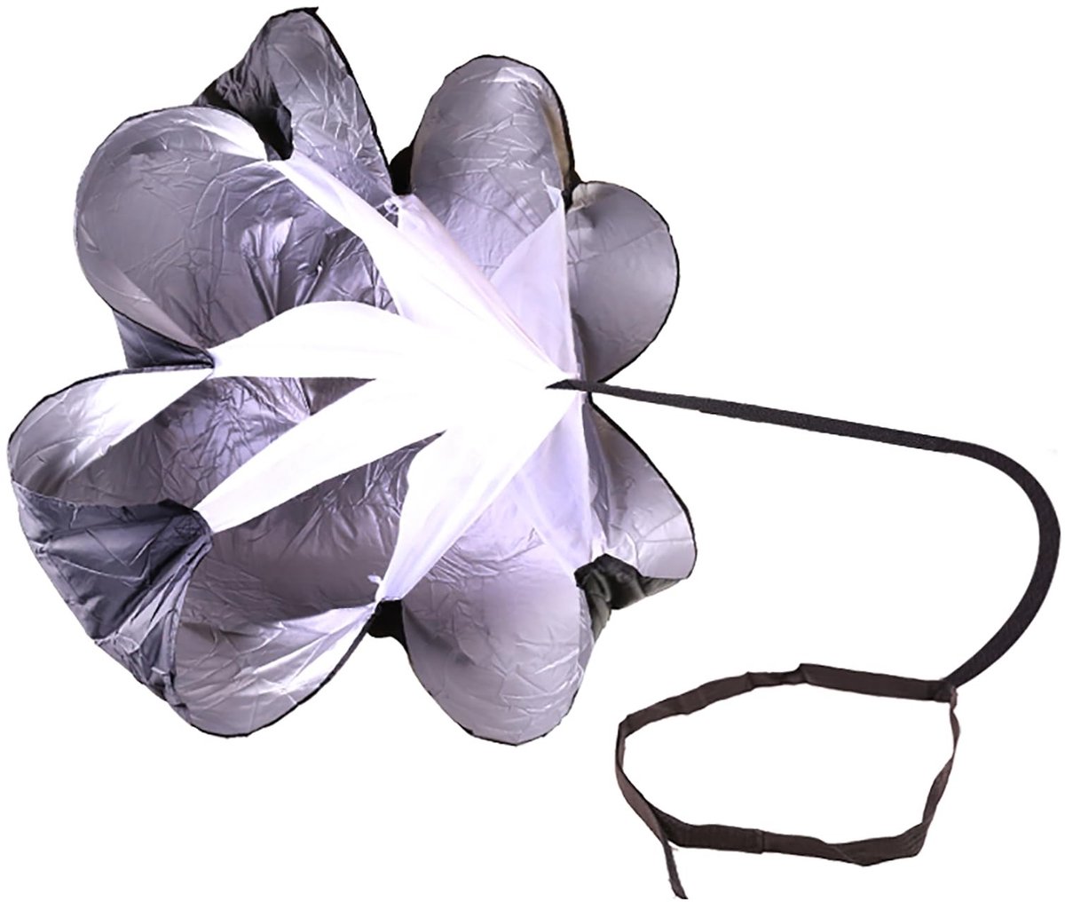 Cosensi- Parachute 142 cm weerstandsparachute - Snelheidstraining - Verstelbare riem - Duurzaam polyester - Verbetering explosieve kracht - Geschikt voor uithoudingsvermogen
