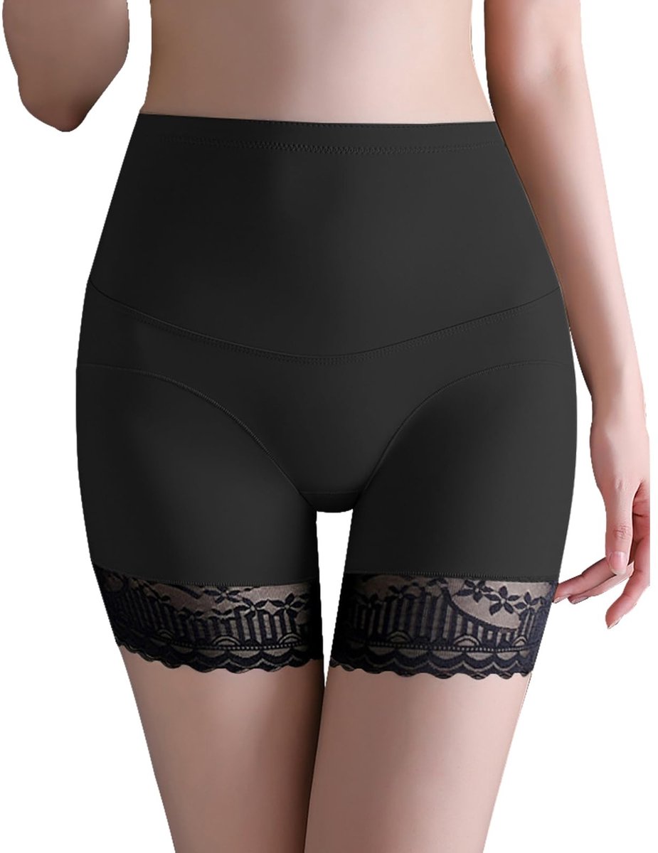 Cosensi- Figuurcorrigerende Slip - Hoge Taille - Onzichtbaar - Kant - Buikcontrole - Rekbare Stof - Elegant Silhouet - Shapewear