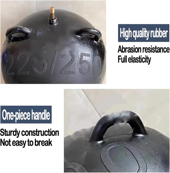 Opblaasbare Pijpplug - Afvoer Stop - Pijpleiding Afdichten - Natuurrubber Materiaal - 50-600 mm - One Color — afbeelding 2