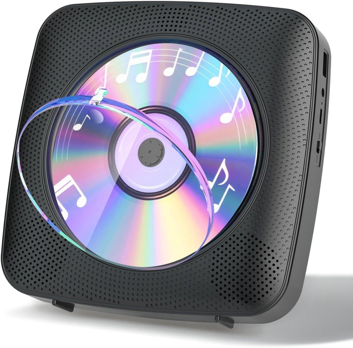 Draagbare Desktop CD Speler met Bluetooth, FM Radio en Ingebouwde Speakers