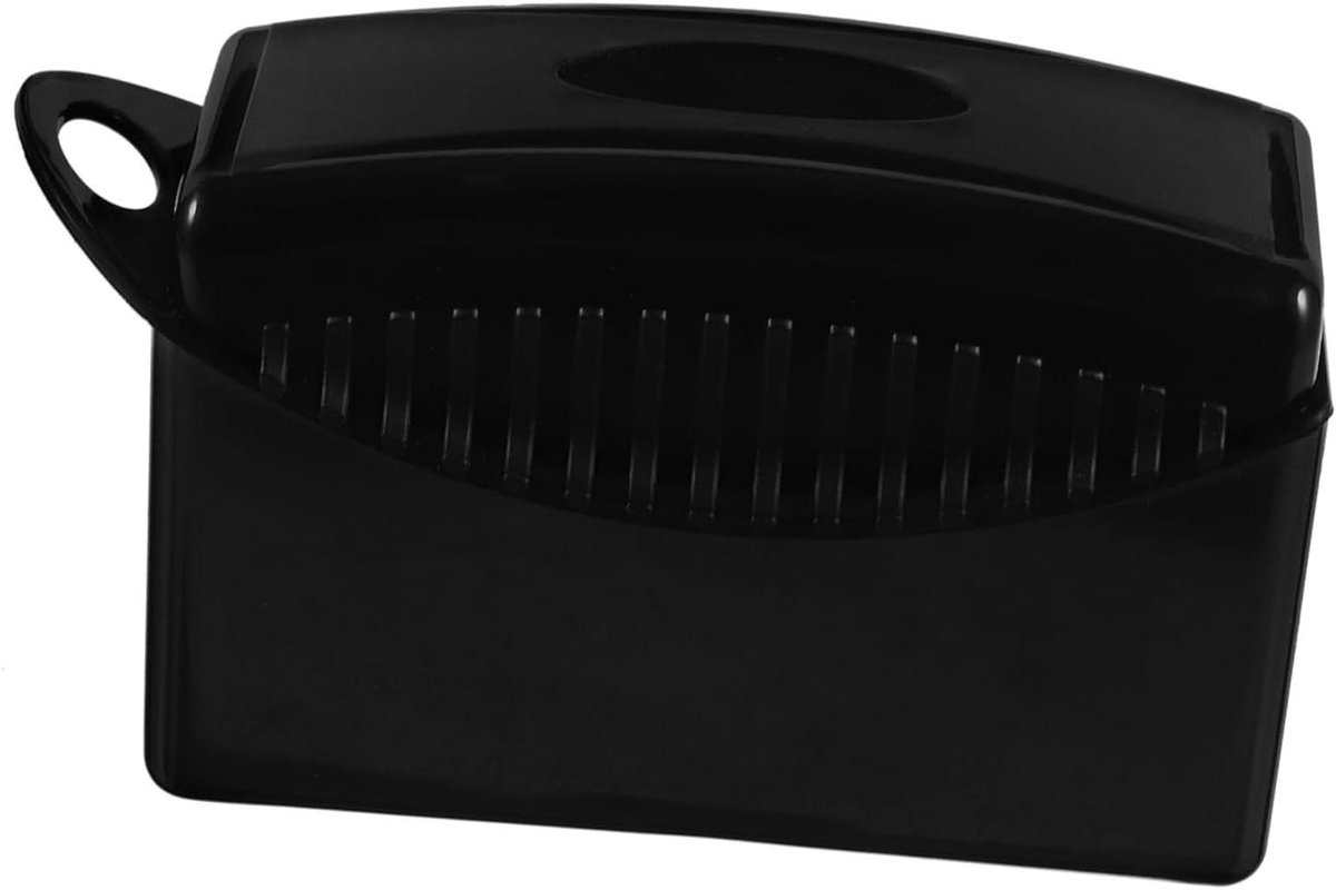 Autowas Borstel - Polijst Spons - Auto Polijsten - Multifunctioneel Ontwerp - 12x7x5.8CM - Zwart