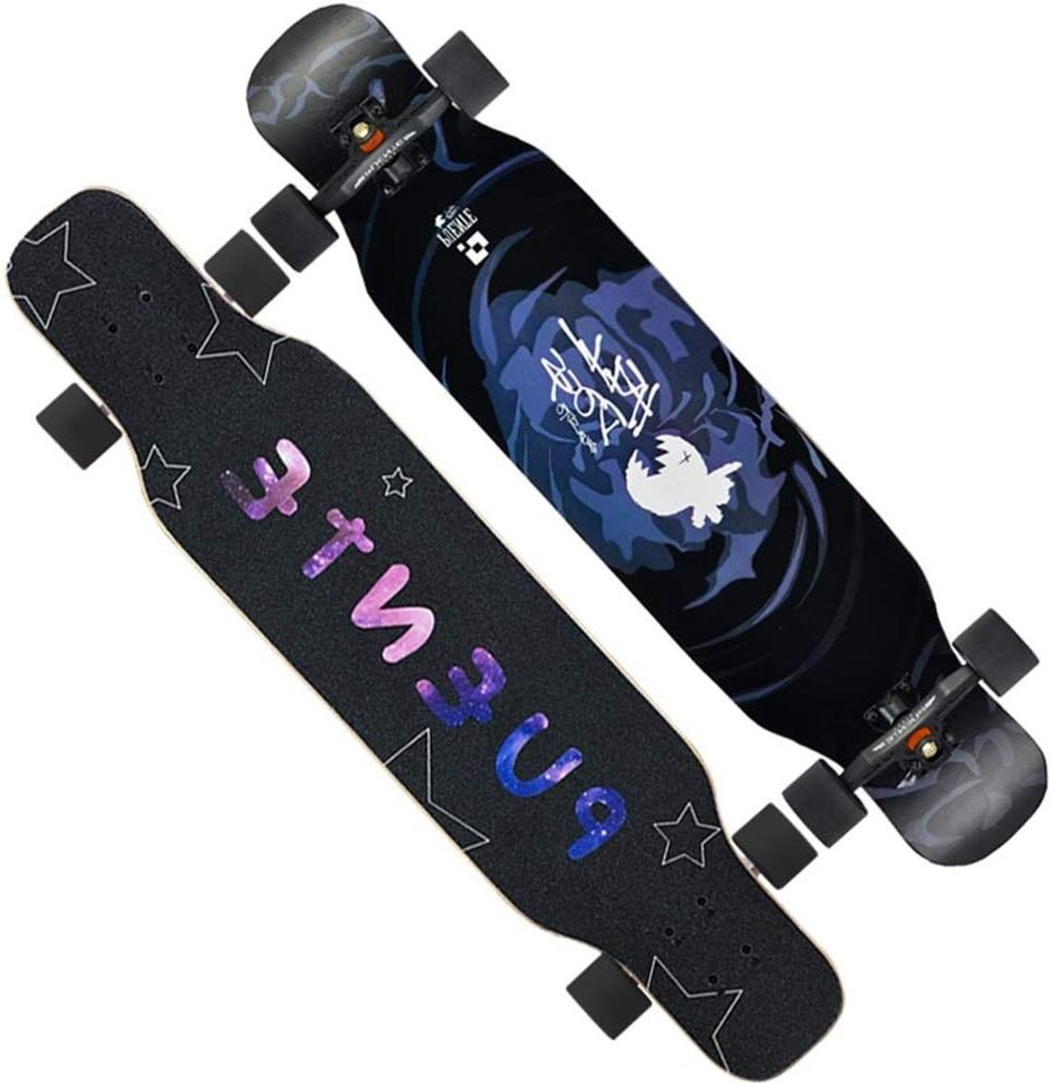 Compleet Skateboard Lange Board Buiten Rijden 8 Laags Esdoorn Dek 41 Inch Droom