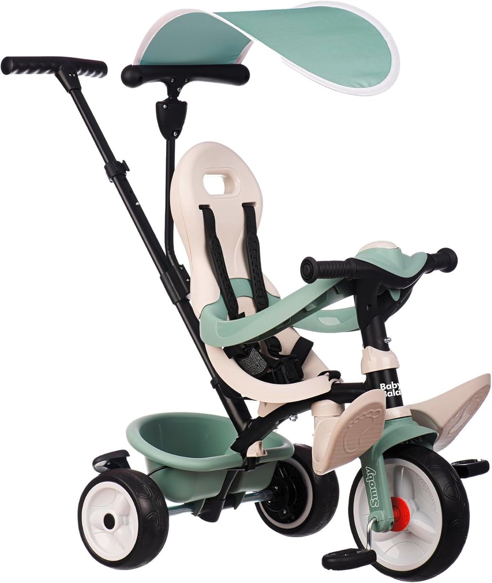 Duurzame 3-in-1 Kinderdriewieler voor baby's en peuters - Groeiend met je Kind