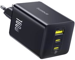 Baseus Enerfill Fe11 100W Wandlader Voor Telefoons Met 2X Usb-C