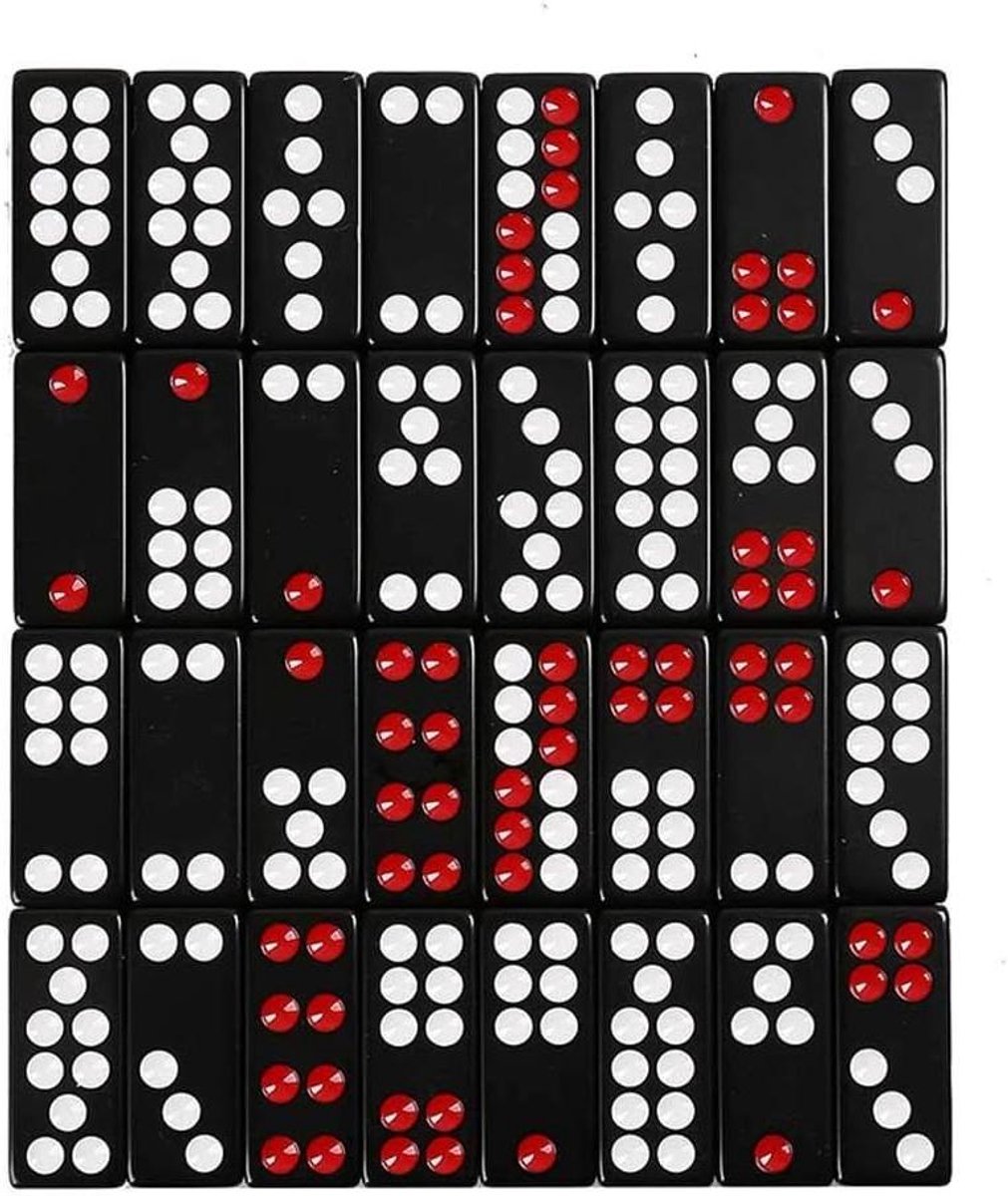 Pai Gow Tegel Set - Chinese Dominostenen - Feestspellen Spelen - Inclusief 32 Tegels - 30# - Niet gespecificeerd