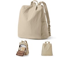 Elegante Dames Rugzak Waterdicht 14 Inch Laptop Compact Stadsrugzak