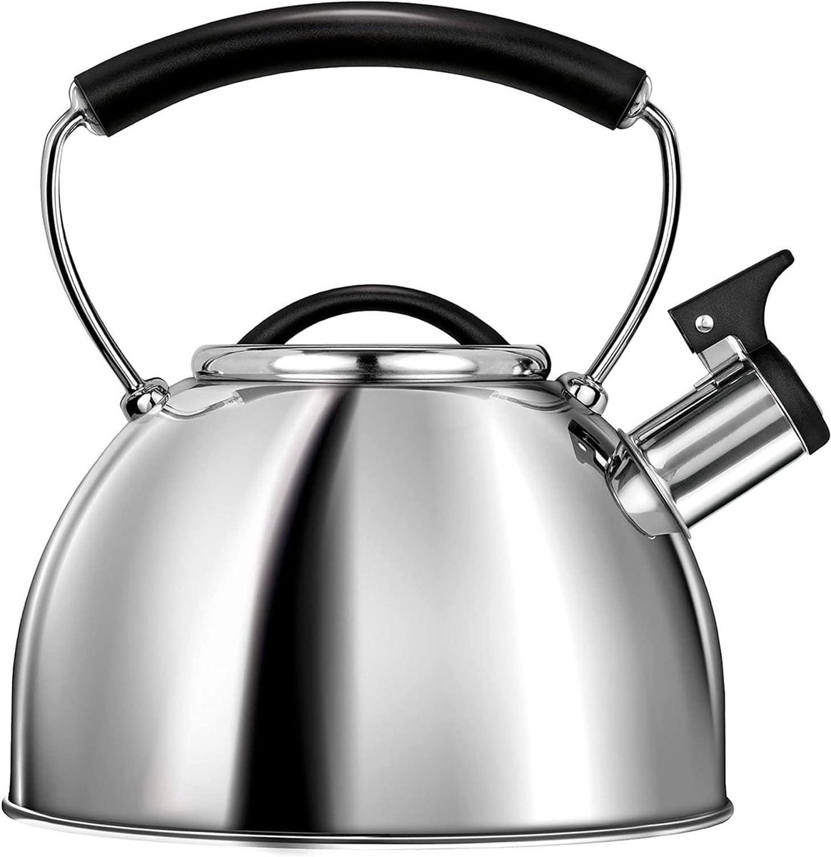 Niet-elektrische waterkoker - Kookpan fornuis - Water koken - Fluitje temperatuur - 3 Liter - Roestvrij staal